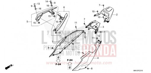 WINDLAUF, HINTEN/HINTERER GRIFF NSS750M de 2021